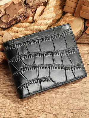 Ebonique Wallet with Zipper