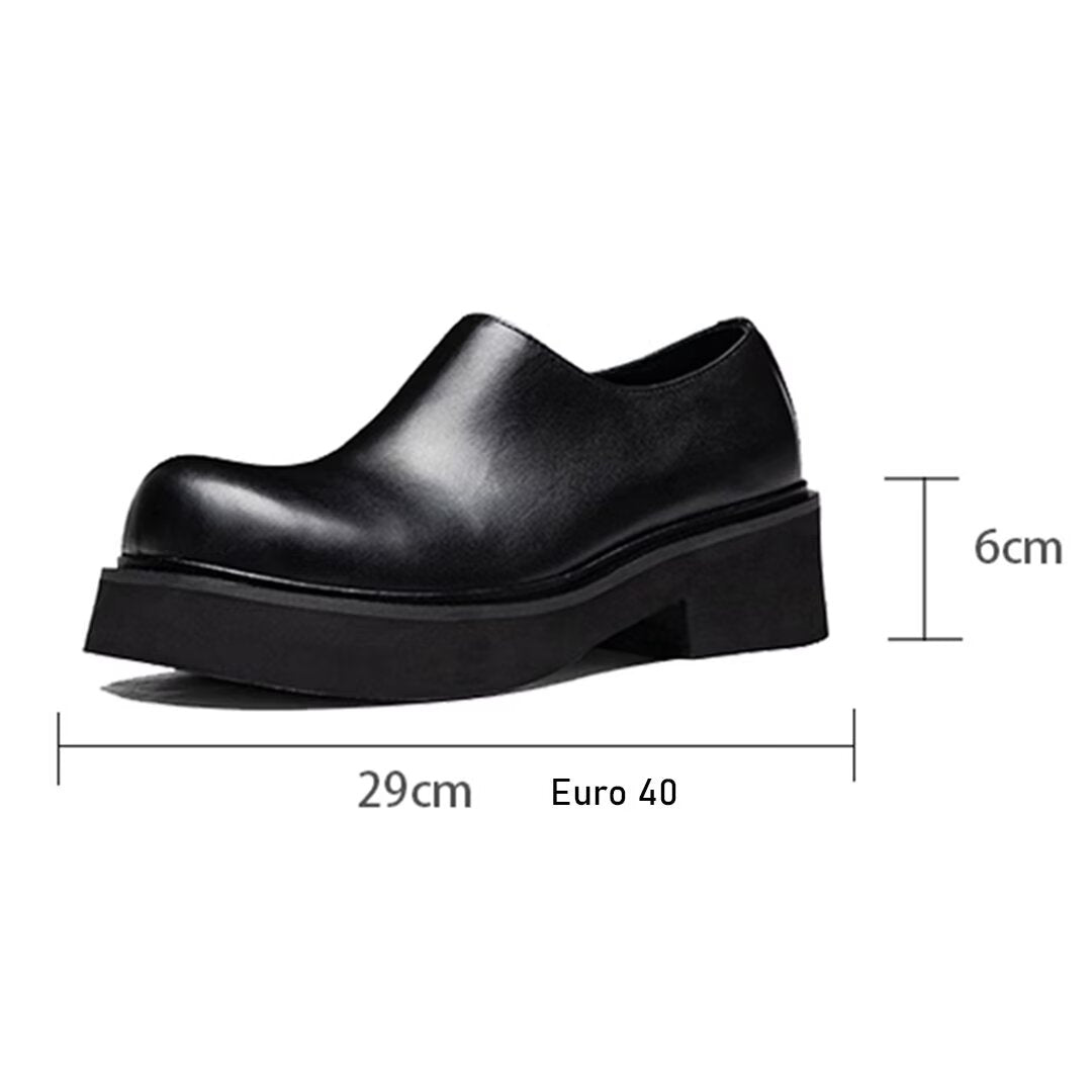 ClassicCow Slip-On Leather Men's Boots