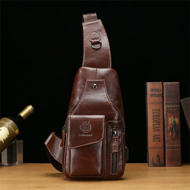 Urban Navigator Leather Tote