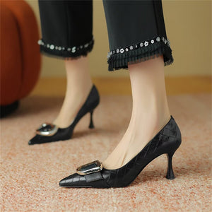 Elegant Pointed Toe High Heels