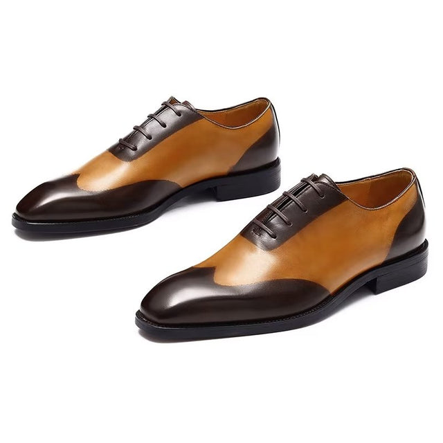 LuxeLeather Oxford Dress Shoes