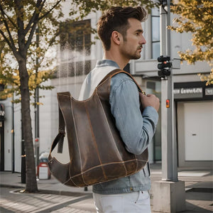 Pinnacle Prestige Men's Leather Tote