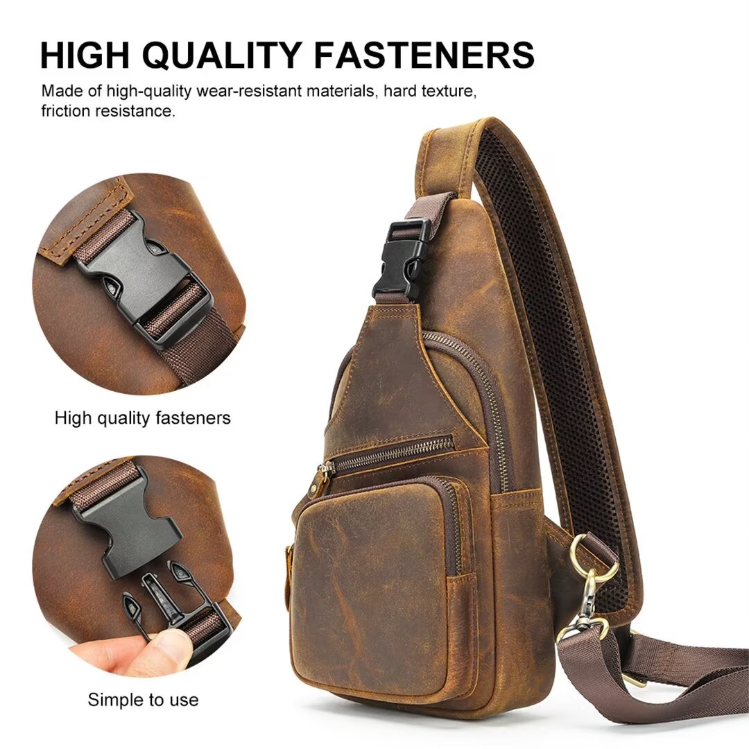 Iconic Influence Men's Leather Bag