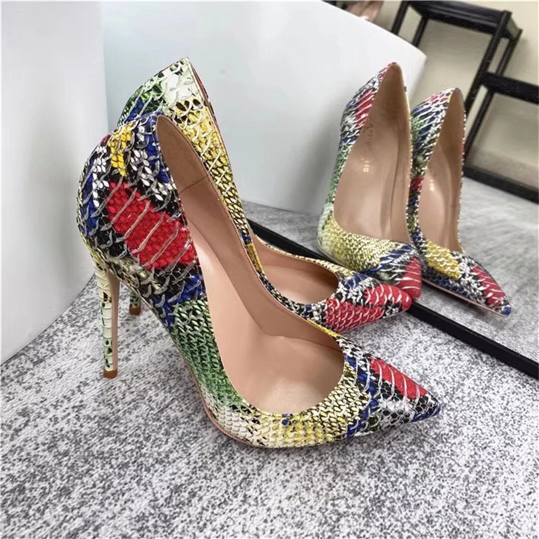 ElevateElegance Microfiber Heels