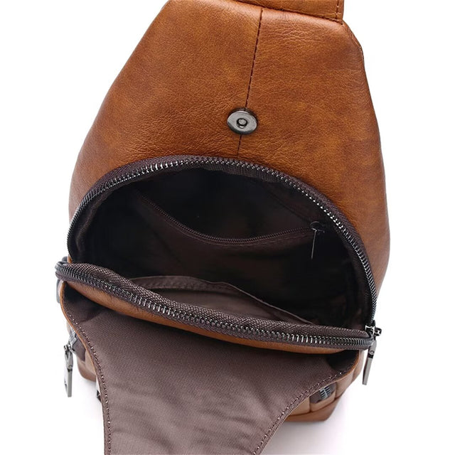 Elegant Leather Tote for the Modern Man