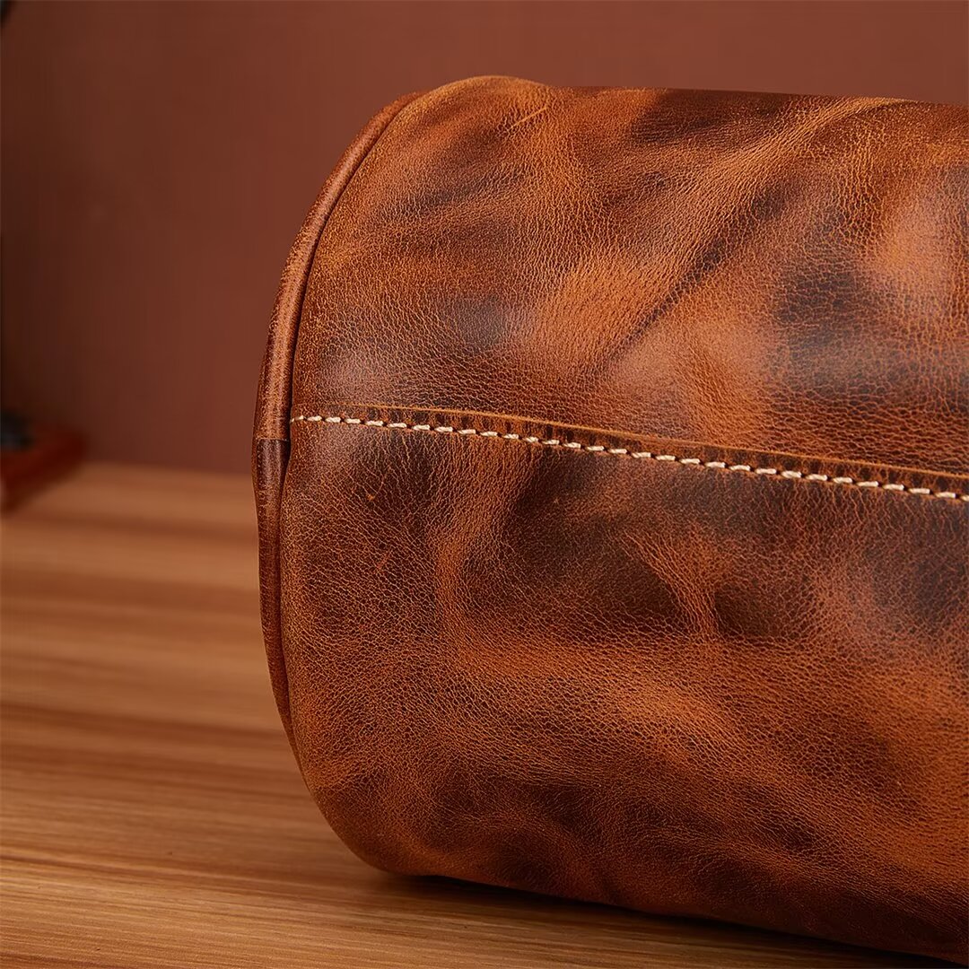 Regal Elegance Cowhide Tote