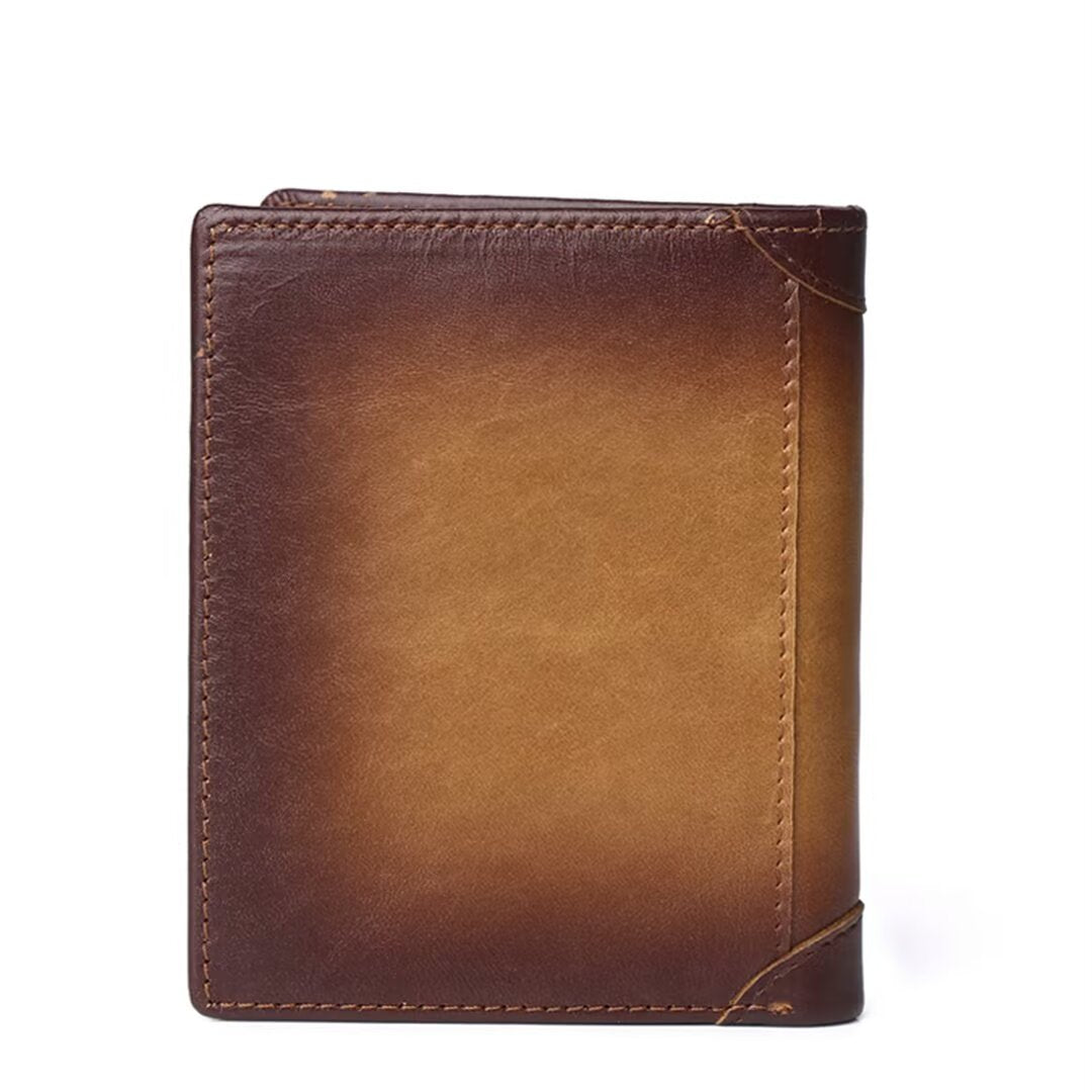 Compact Urban Cowhide Wallet