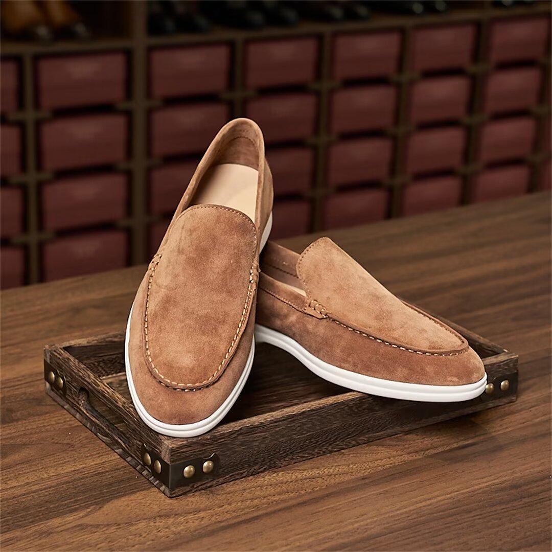 SmoothSail Leather Men's Loafers