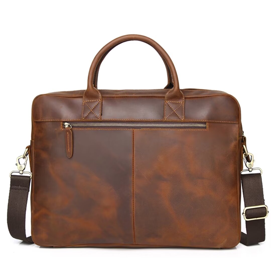 Classic Square Leather Brief