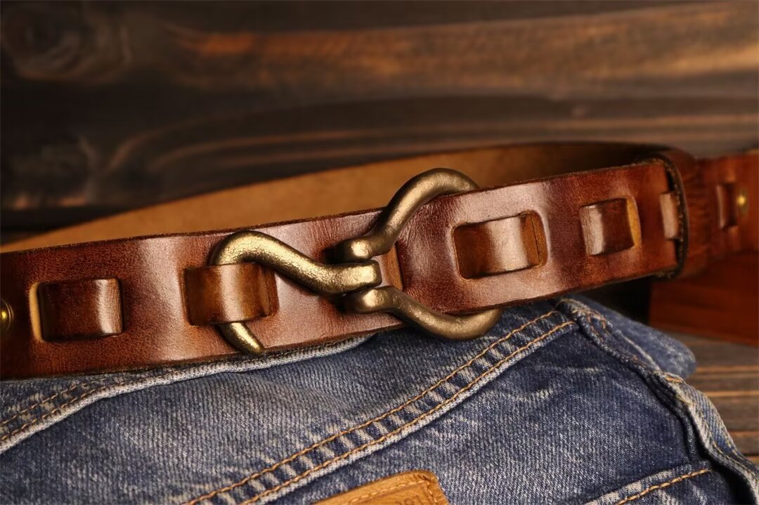 Gentleman's Choice Cowskin Belt