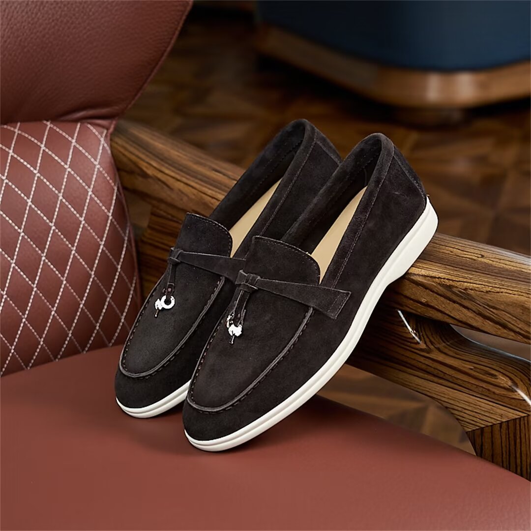 SleekStep Leather Loafers for Men