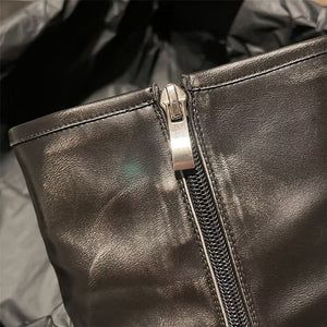 #Color_Silver Leather