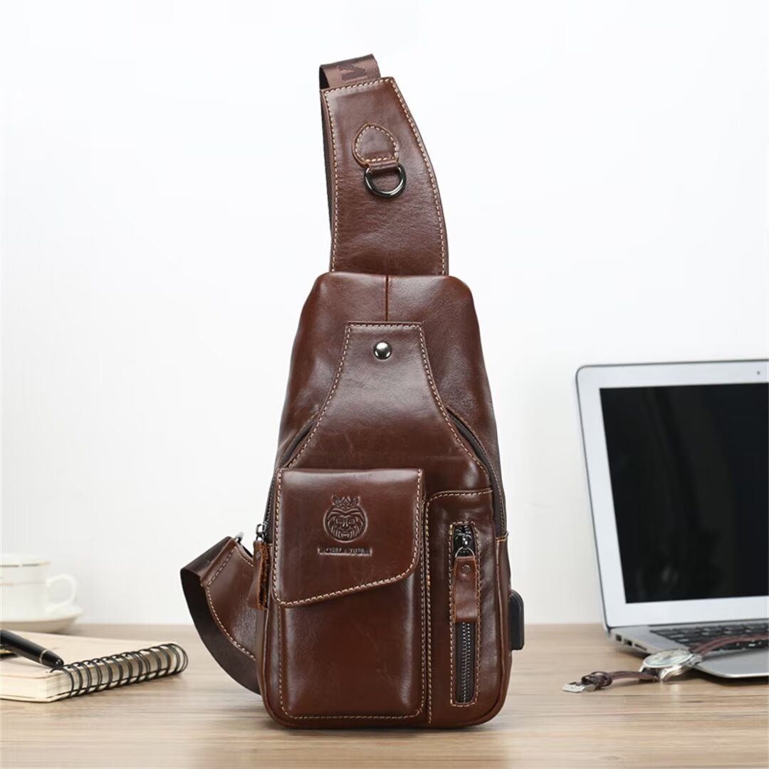 Urban Navigator Leather Tote