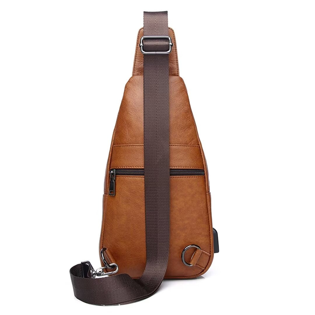 Elegant Leather Tote for the Modern Man