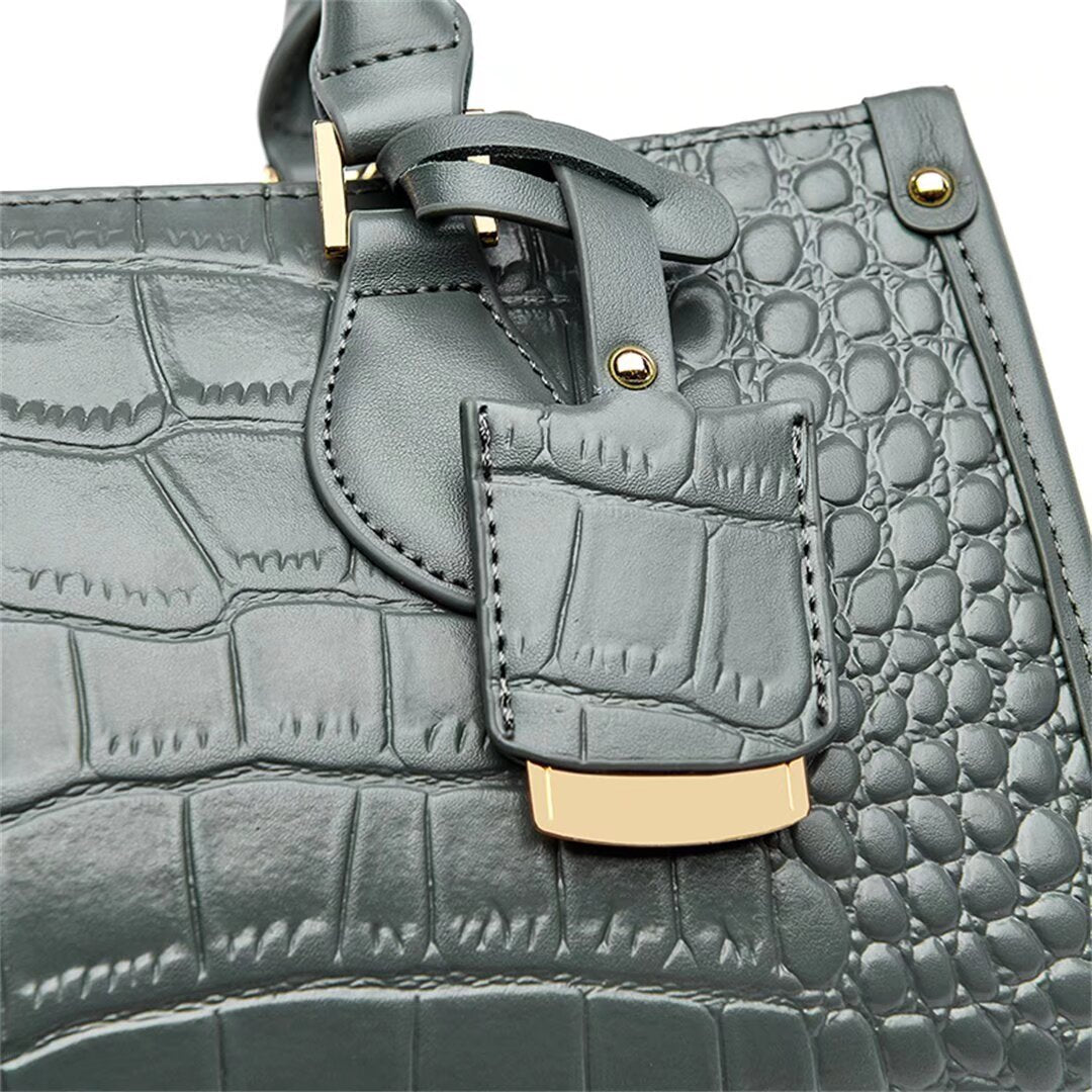 GlamGator Textured Handbag