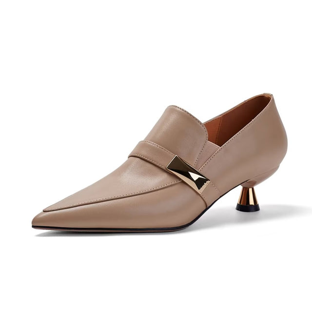 Women's Pumps with Sleek Thin Heel