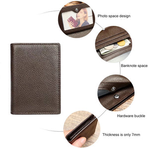 Veltique Sleek Zip-around Wallet