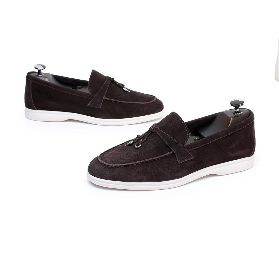 SleekStep Leather Loafers for Men