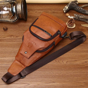 Elegant Leather Tote for the Modern Man