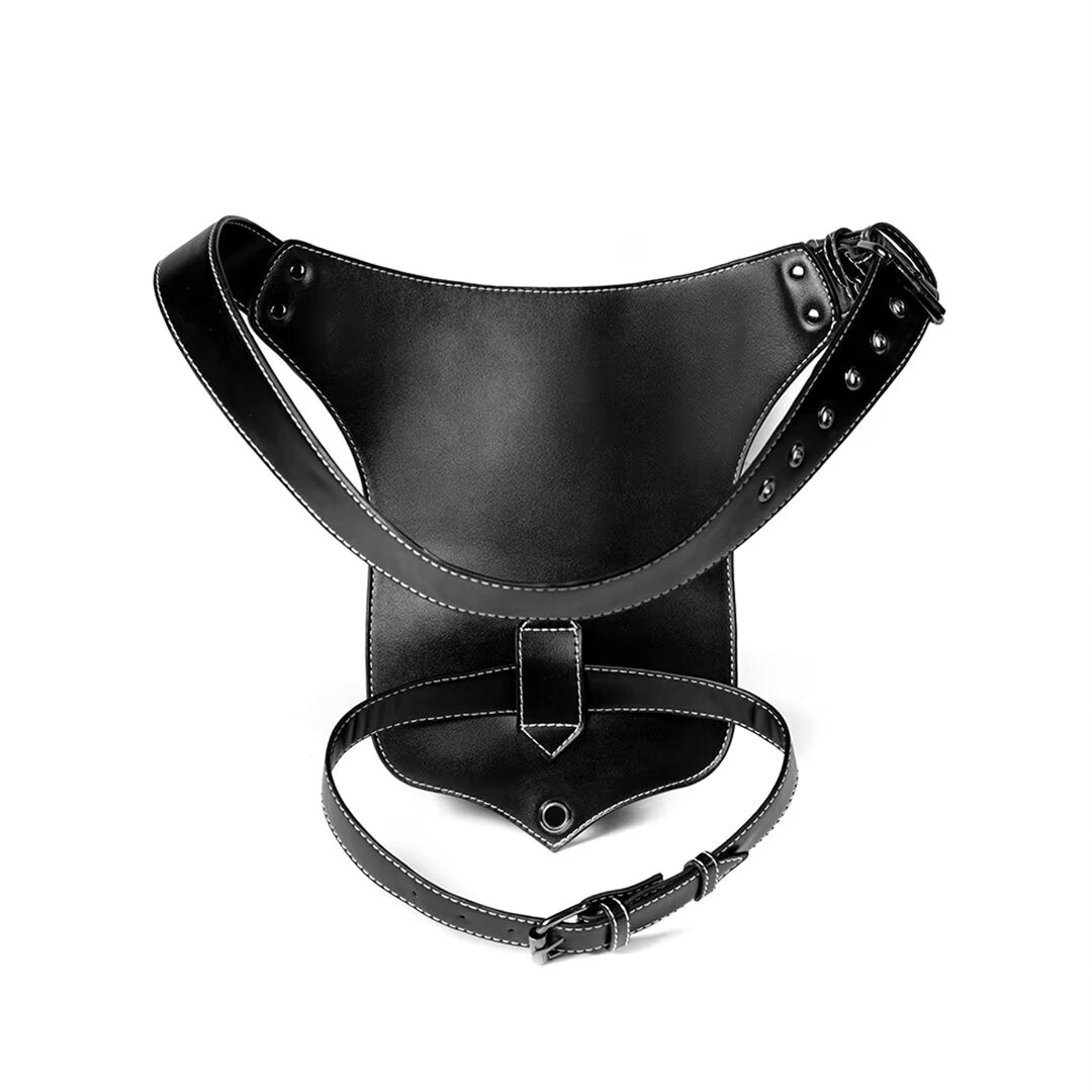 Sleek Unisex Leather Tote