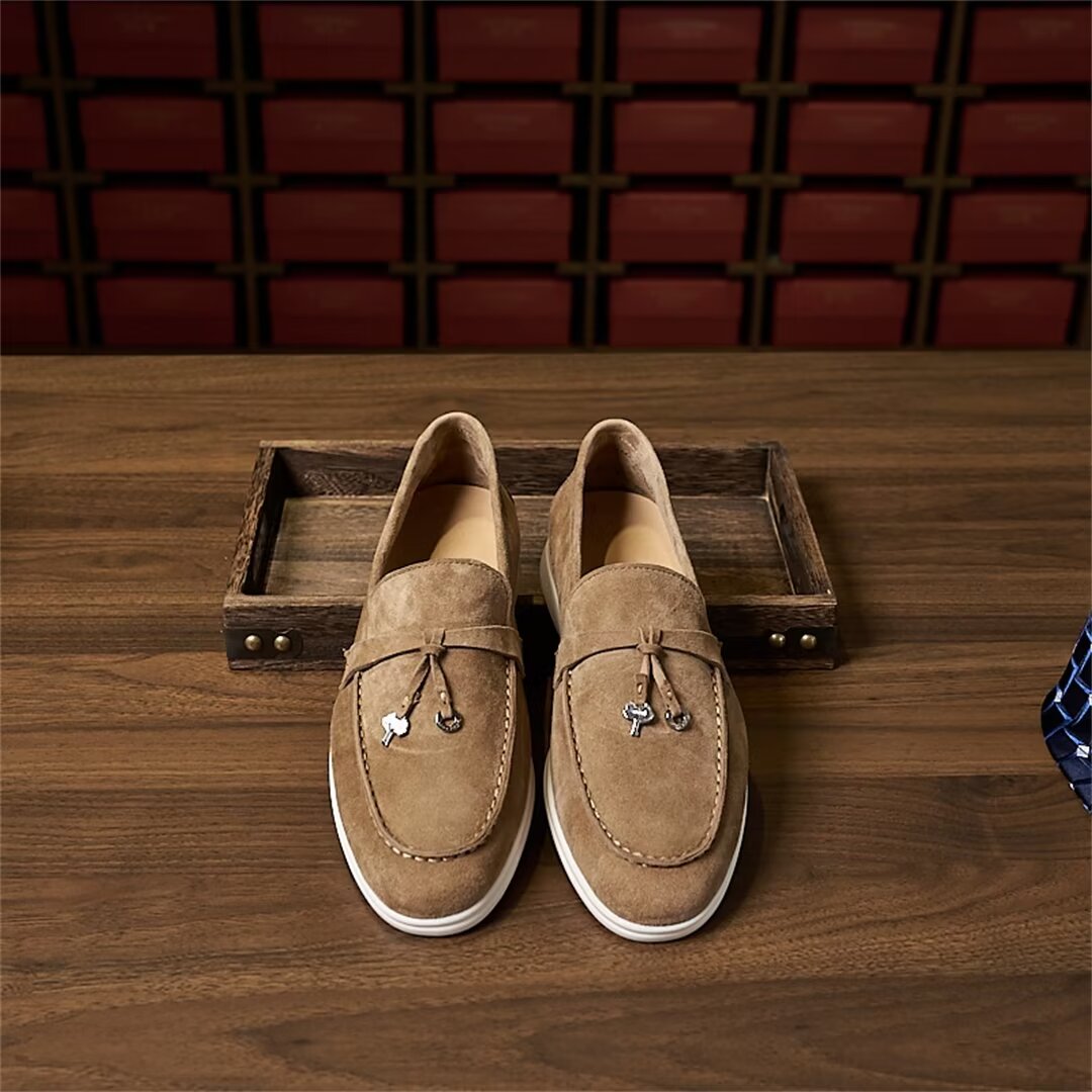 SleekStep Leather Loafers for Men