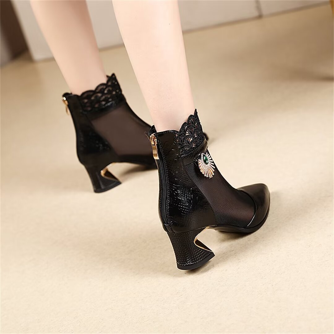 ElegantStride Leather Pumps