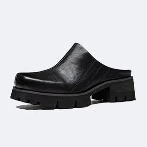 SleekEase Leather Slip-On Boots