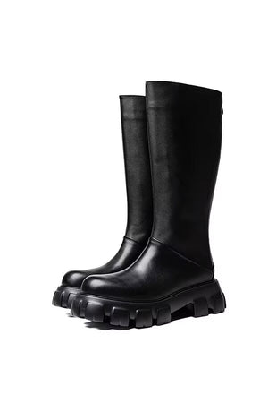 ElegantStride Ankle Leather Men's Boots