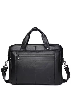 Square Sovereign Leather Tote