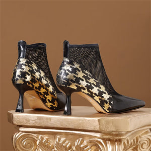 Luxe Pointed Sandal Boots