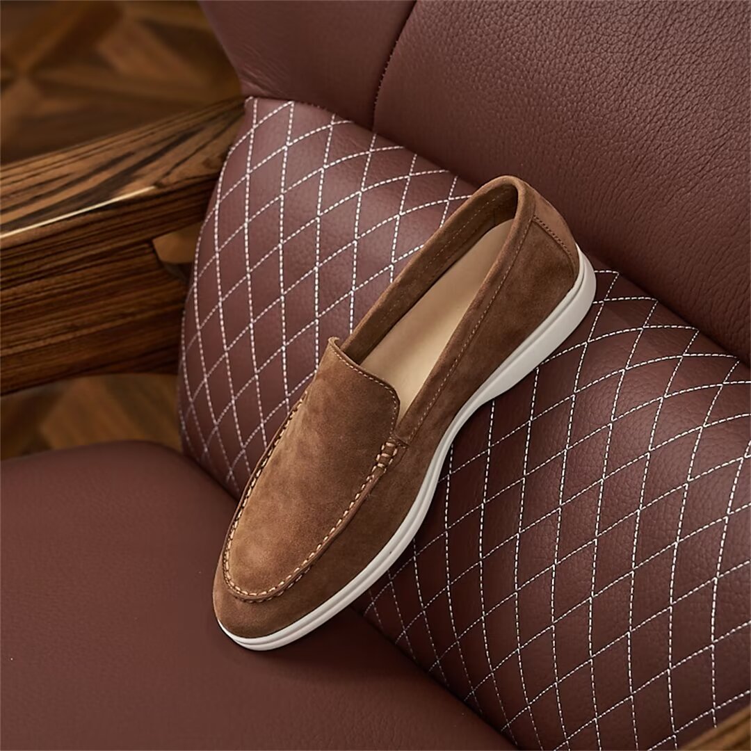 SmoothSail Leather Men's Loafers