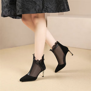 ModernElegance Zip Heels