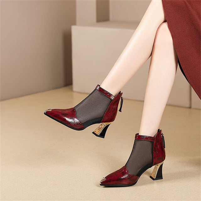 SleekZip Elegance Pumps