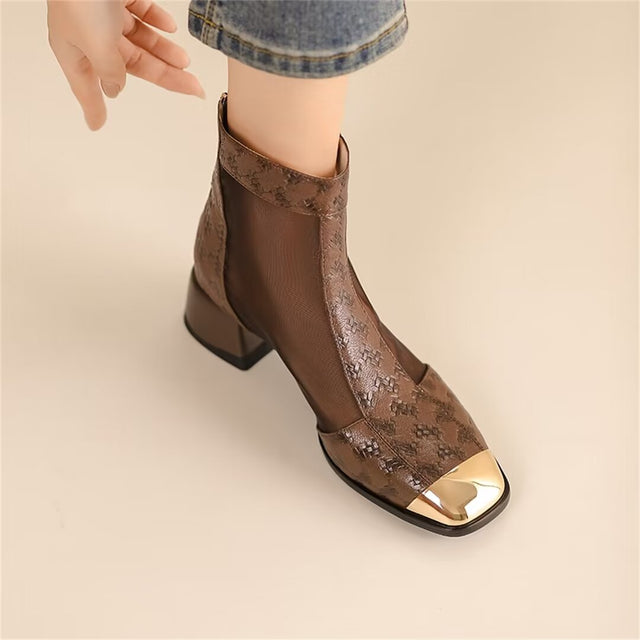 ClassicPoise Cow Leather Heels