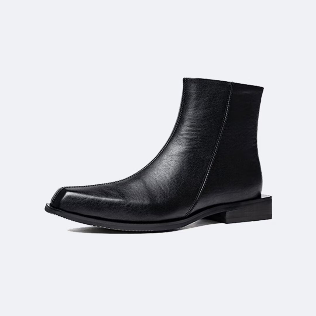 LuxeStride Imperium Zip Boots