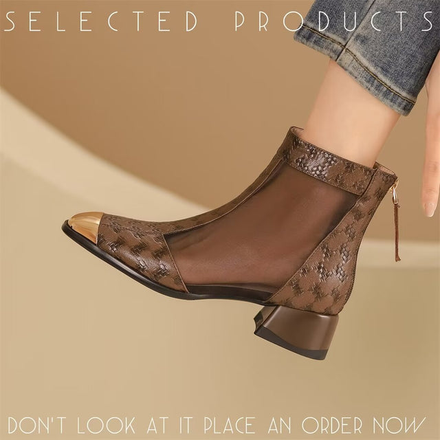 ClassicPoise Cow Leather Heels