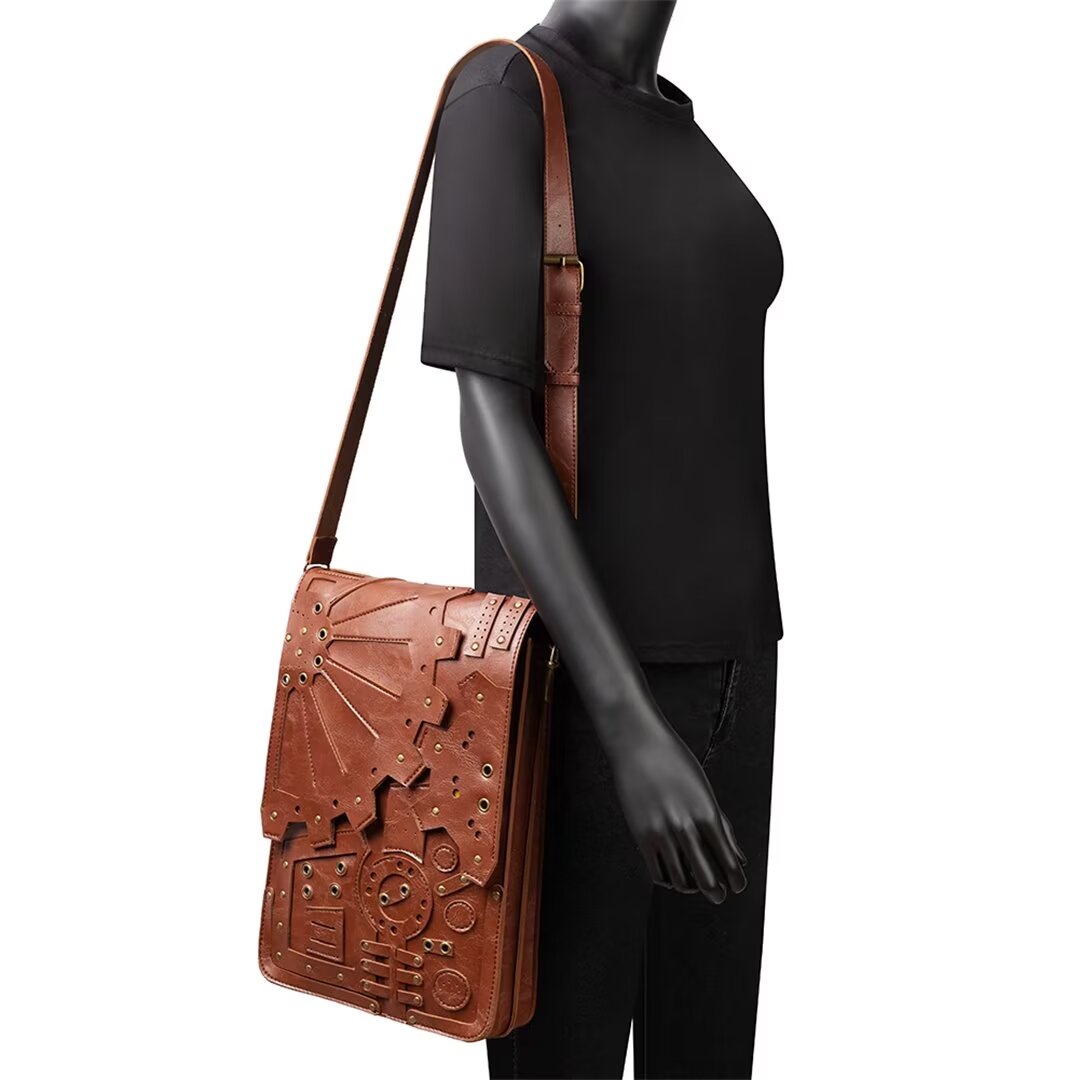 Chic Cow Leather Essential Tote