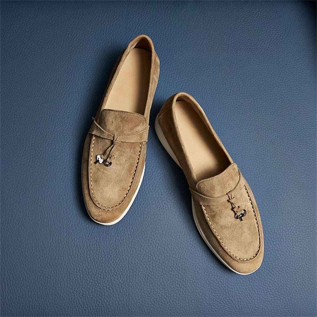 SleekStep Leather Loafers for Men