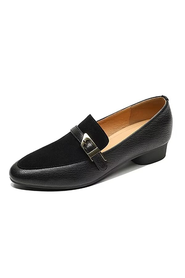 Veltique Velvet Slip Flats