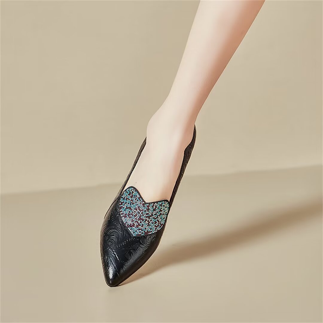 Modern Pointed Toe Heels with 6cm Lift