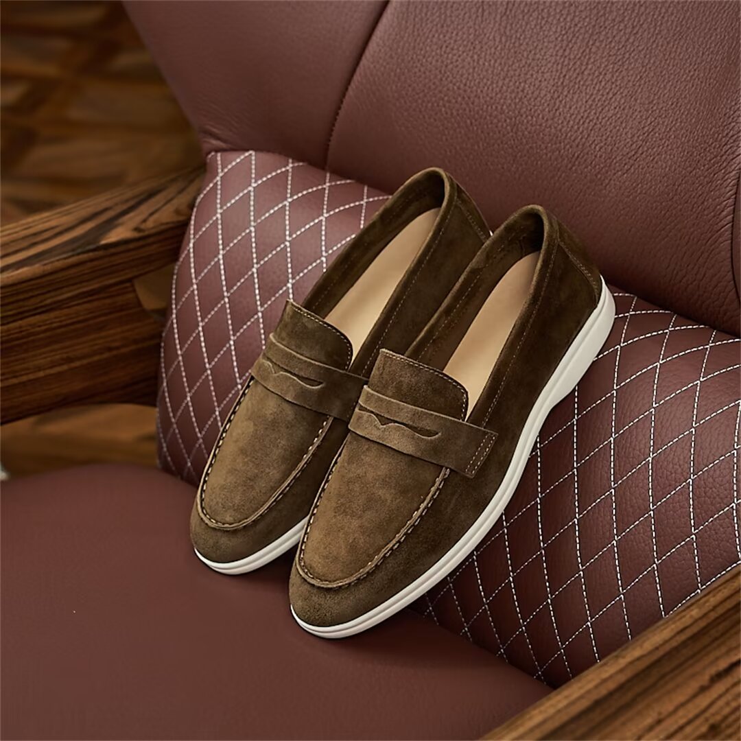 LoafLuxe Premium Leather Men's Loafers