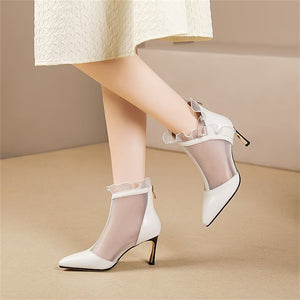 ModernElegance Zip Heels