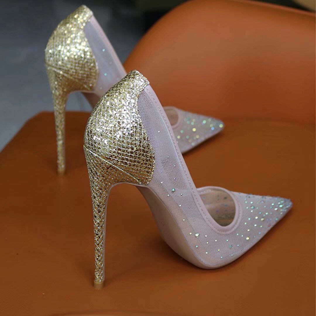 HauteGlam Pointed Toe Heels