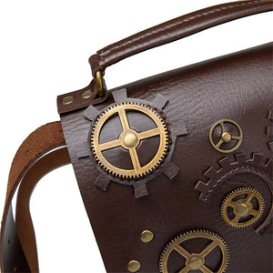 Premier Square Leather Handbag