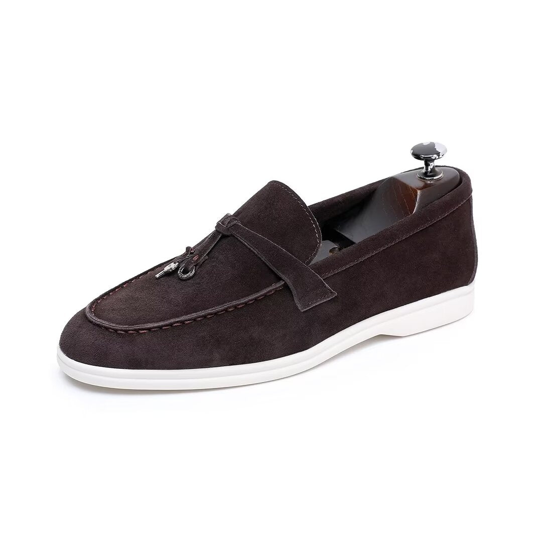 SleekStep Leather Loafers for Men