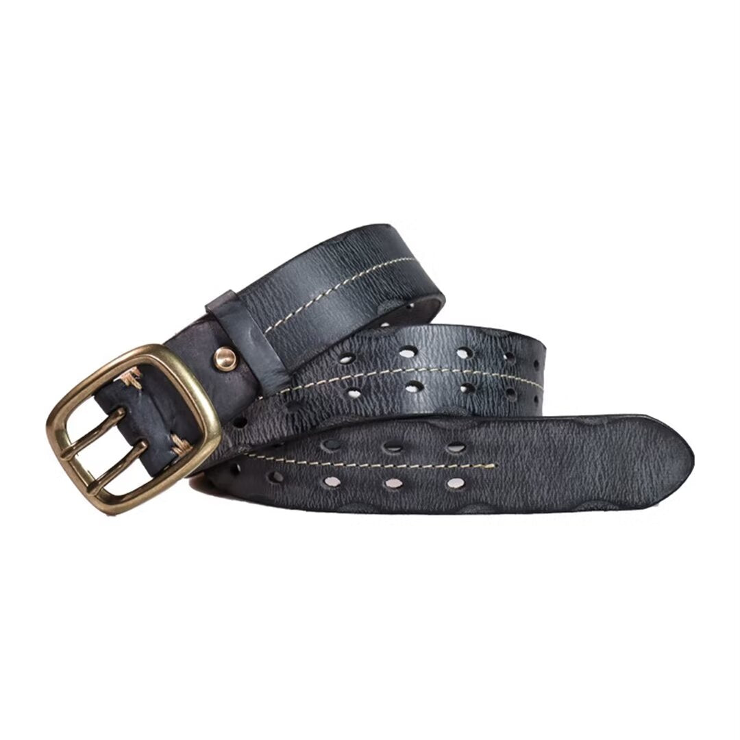 Refined Gentleman's Cowskin Belt