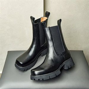 Trendsetter Cow Leather Ankle Boots