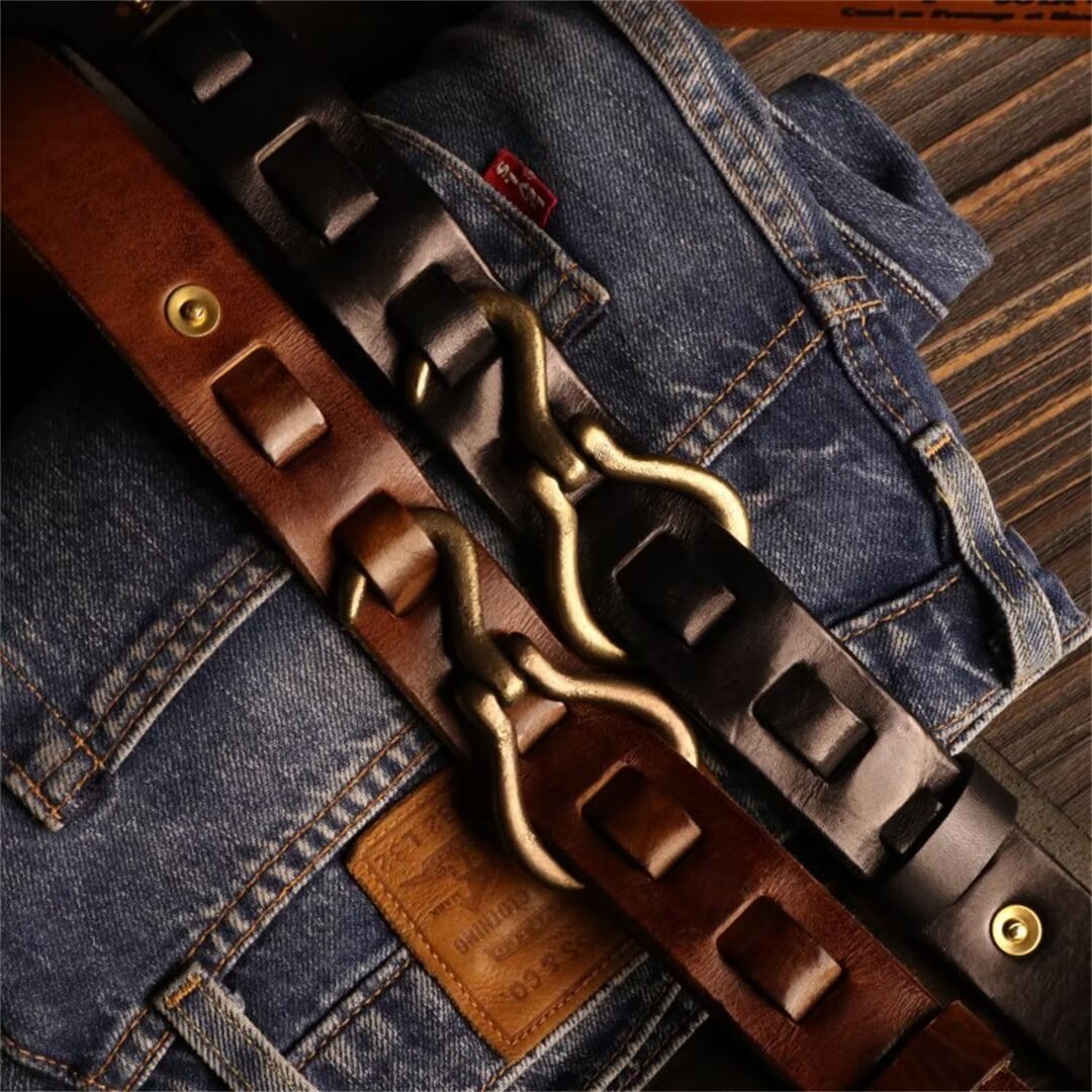 Gentleman's Choice Cowskin Belt