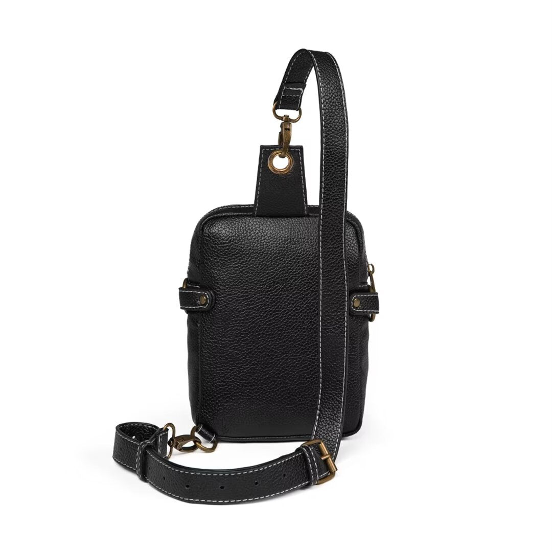 Classic Cowhide Square Satchel