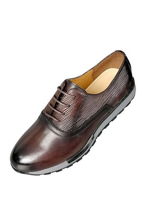 Sleek Cow Leather Casual Shoes